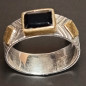 Bague Onyx noire "Ethnique" Argent 925