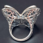 Bague Papillon Argent 925 Taille 54