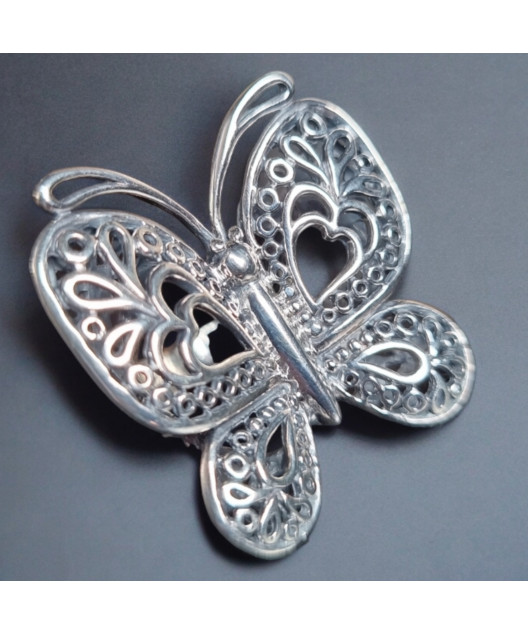 Bague Papillon Argent 925 Taille 54