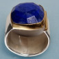 Bague Lapis-lazuli Argent 925 Taille 60+