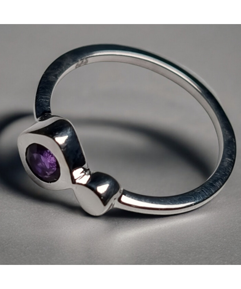 Bague Améthyste Argent 925