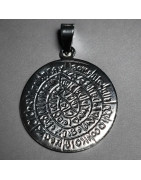 Pendentif Phaistos diamètre 3 cm Argent 925