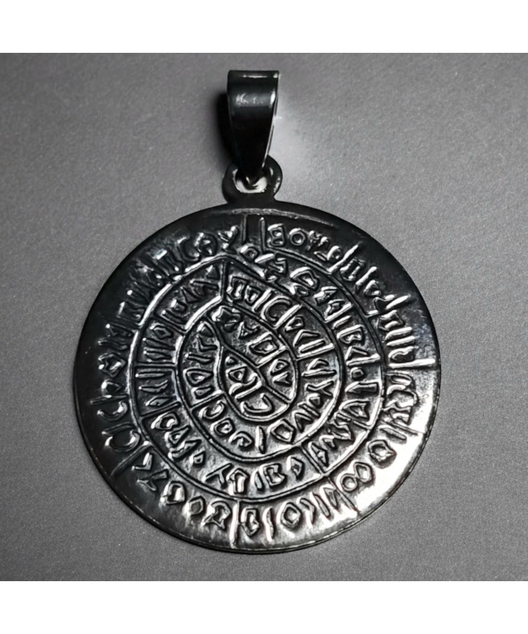 Pendentif Phaistos diamètre 3 cm Argent 925