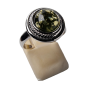 Bague Ambre végétal argent 925 Taille 54