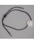 Bracelet Arbre de vie Argent 925 sur cordon réglable