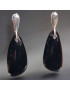 Boucles Onyx Argent 925