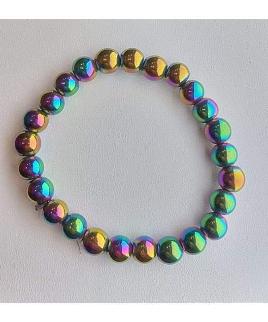 Bracelet Bismuth pierres ronde (s)
