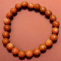 Bracelet Pierre de soleil reconstituée Pierres rondes 8mm