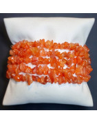 Bracelet Agate de feu Baroque
