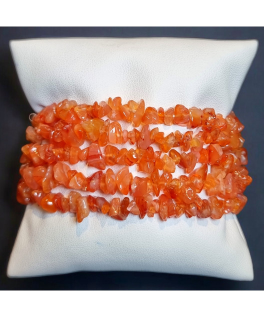 Bracelet Agate de feu Baroque