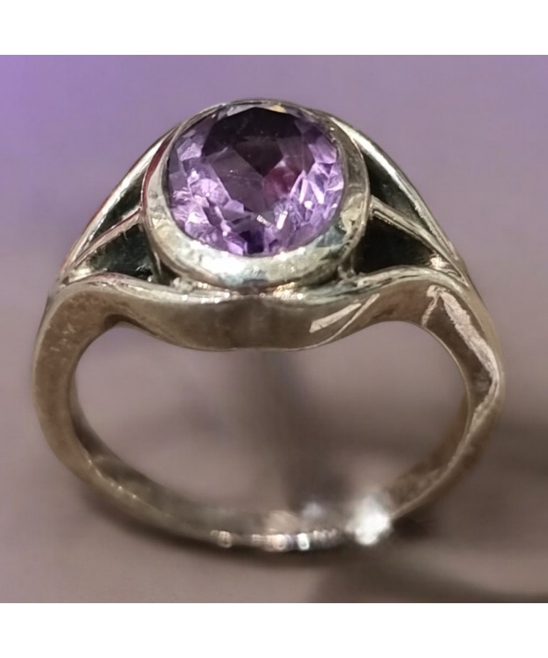 Bague améthyste Argent 925