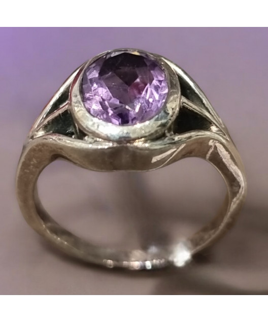 Bague améthyste Argent 925