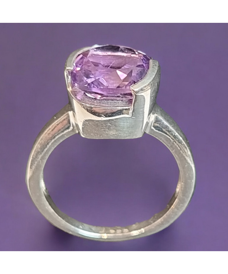 Bague améthyste Argent 925 Taille 55