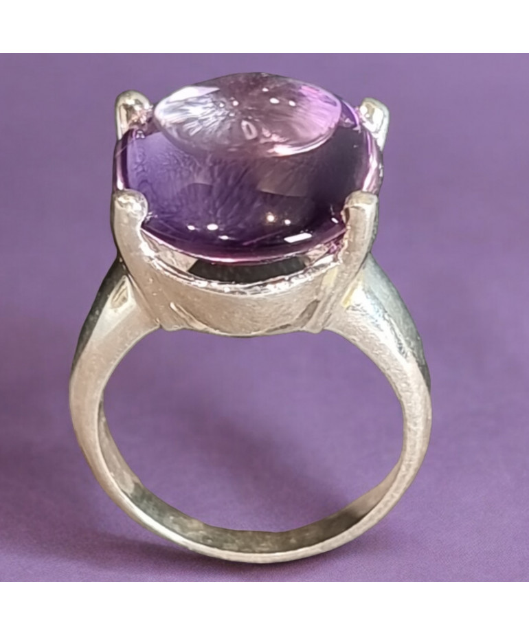 Bague améthyste Argent 925 Taille 56