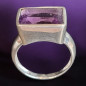Bague améthyste Argent 925 Taille 57
