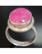 Bague Rubis argent 925 Taille 61