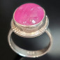 Bague Rubis argent 925 Taille 61