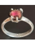 Bague Tourmaline Melon d'eau Argent 925 Taille 52 (s)