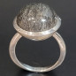 Bague Quartz rutile Tourmaline Argent 925 Taille 58