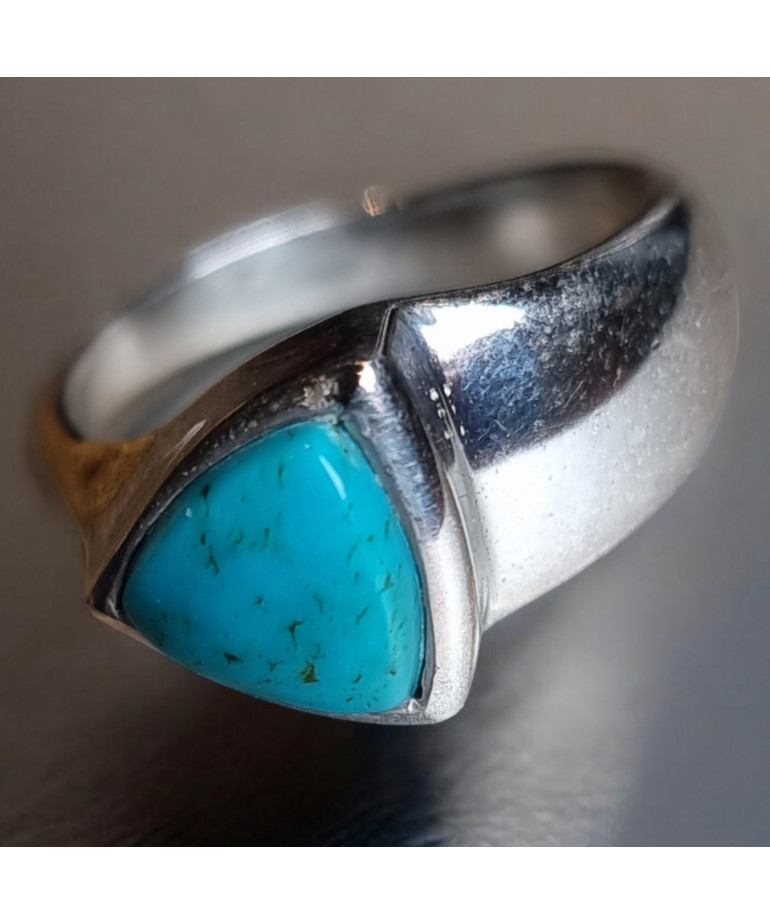 Bague Turquoise Argent 925 Taille 55