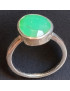 Bague Chrysoprase Argent 925 Taille 58