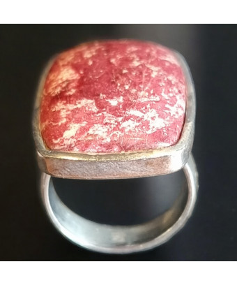 Bague Thulite Argent 925 Taille 57