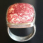 Bague Thulite Argent 925 Taille 57