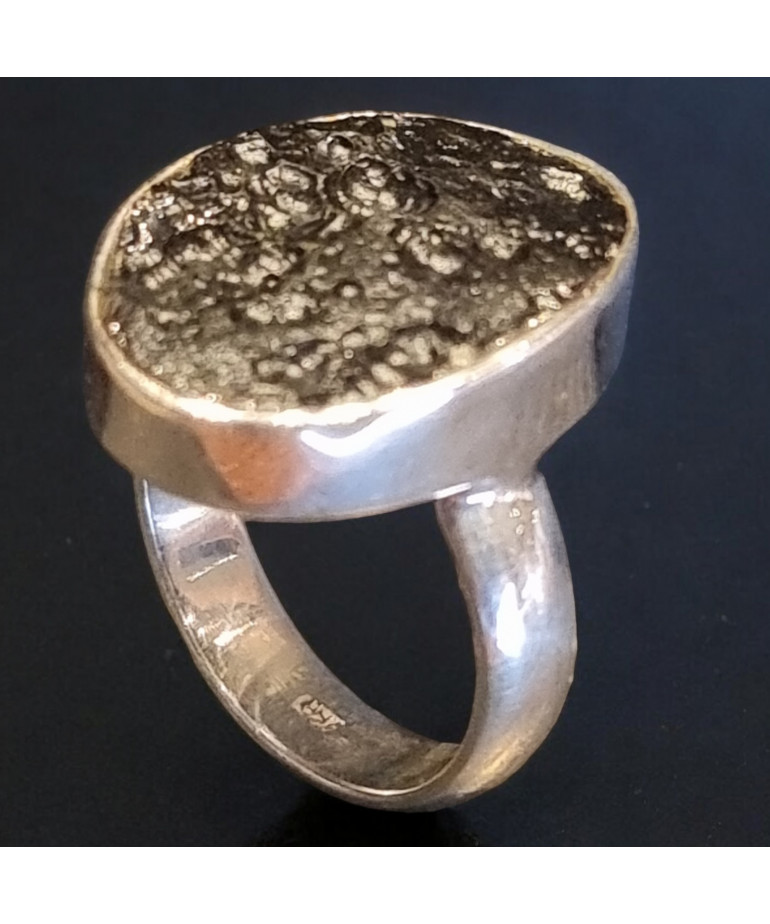 Bague Tectite Argent 925 Taille 57