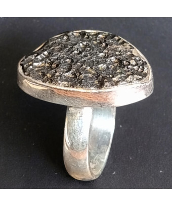 Bague Tectite Argent 925 Taille 59