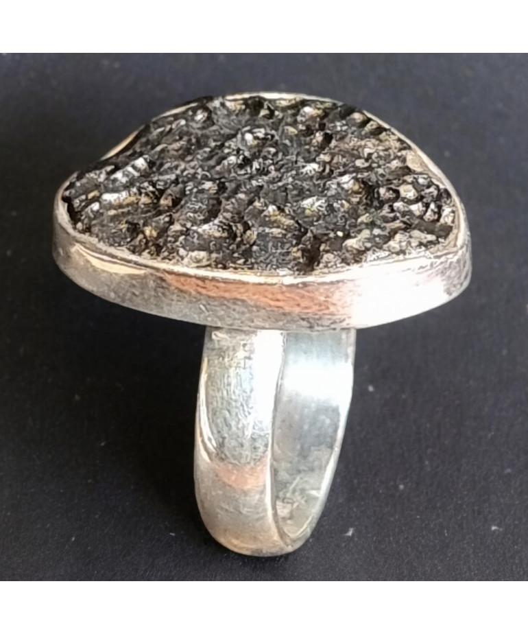 Bague Tectite Argent 925 Taille 59