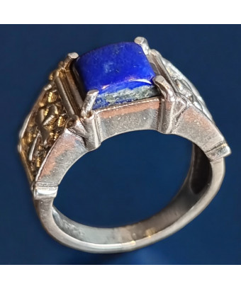 Bague Lapis-lazuli Argent 925 Taille 58