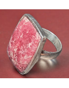 Bague Thulite Argent 925 Taille 59
