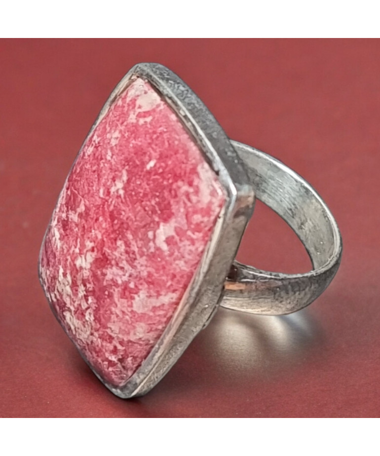 Bague Thulite Argent 925 Taille 59