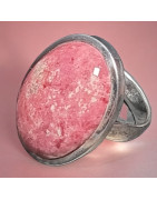 Bague Thulite Argent 925 Taille 57