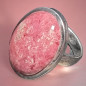 Bague Thulite Argent 925 Taille 57