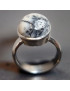 Bague Merlinite Argent 925 Taille 57