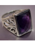 Bague améthyste Argent 925 Taille 54