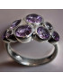 Bague améthyste Argent 925 Taille 58