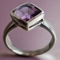 Bague améthyste Argent 925 Taille 54