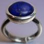 Bague Lapis-lazuli Argent 925 Taille 55