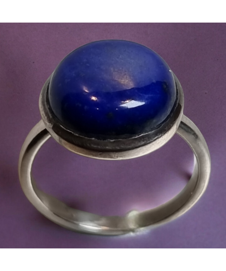 Bague Lapis-lazuli Argent 925 Taille 53