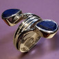 Bague Lapis-lazuli Argent 925 Taille 59