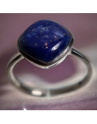 Bague Lapis-lazuli Argent 925 Taille 57