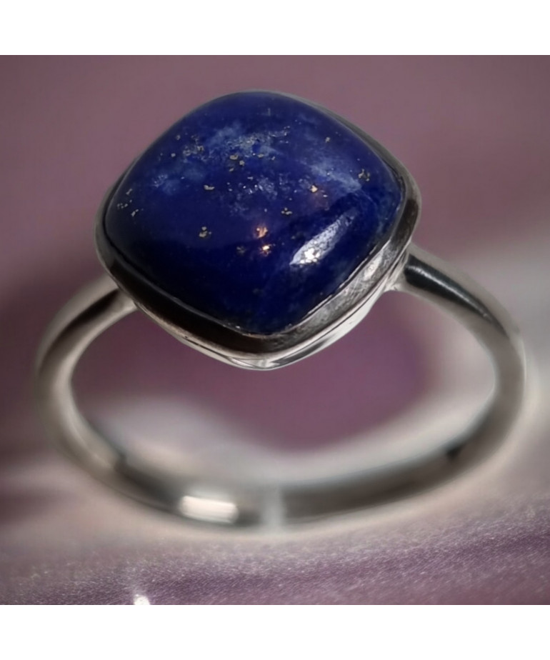 Bague Lapis-lazuli Argent 925 Taille 57