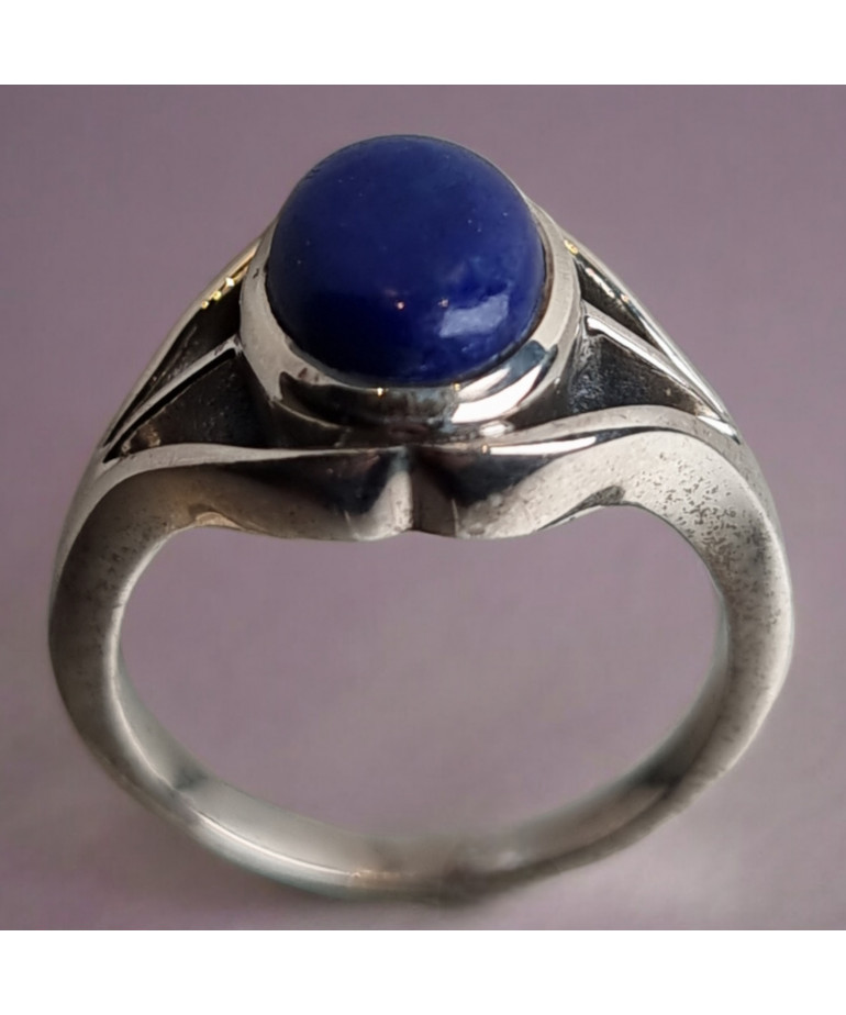 Bague Lapis-lazuli Argent 925 Taille 52
