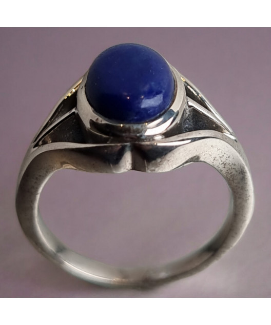 Bague Lapis-lazuli Argent 925 Taille 52