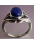 Bague Lapis-lazuli Argent 925 Taille 52