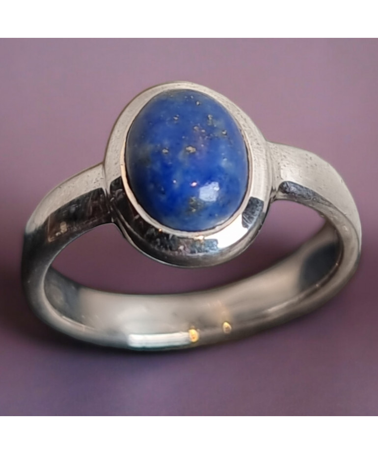 Bague Lapis-lazuli Argent 925 Taille 50