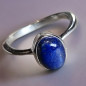 Bague Lapis-lazuli Argent 925 Taille 50