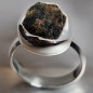 Bague Tourmaline brute Argent 925 Taille 59